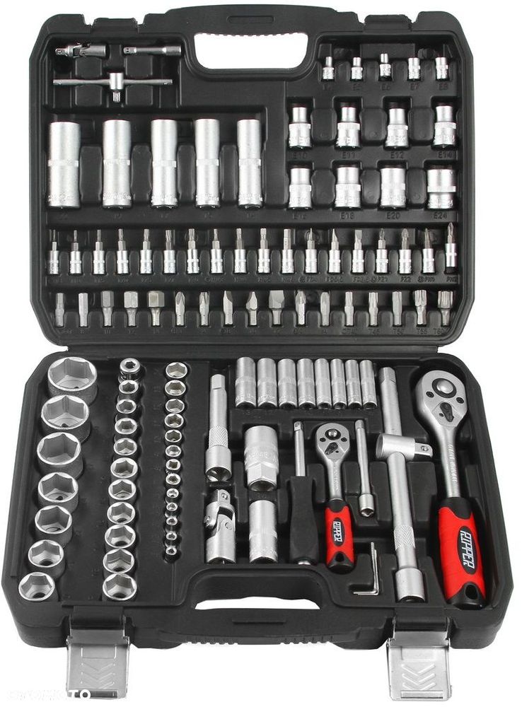 KLUCZE NASADOWE 108 NASADKI PŁASKIE BITY TORX - 1