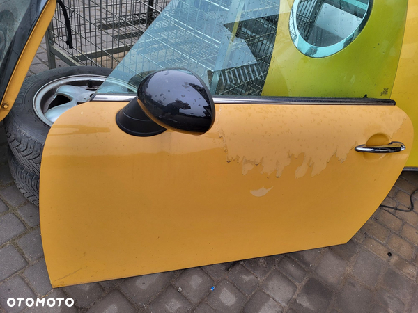 Drzwi przednie lewe mini cooper 07r kompletne z lusterkiem