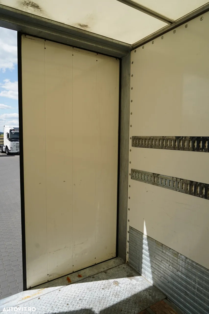 Fruehauf CONTAINER / KOFFER / 2 AXE / SAF / 2021 / PODEA FOARTE REZISTENTĂ: ȘINĂ - 20