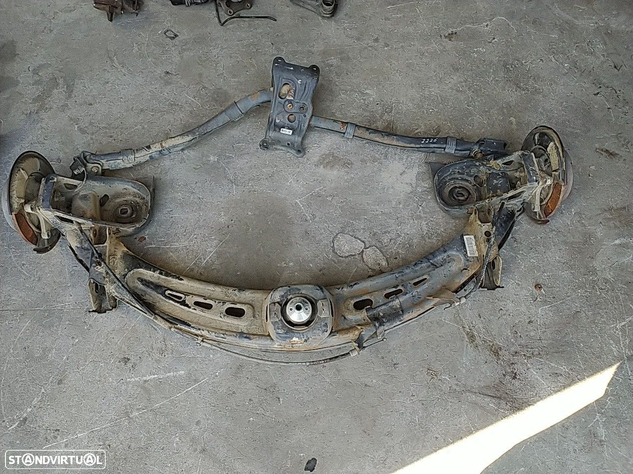 Eixo Ponte Traseiro Mercedes-Benz A-Class (W169) - 1