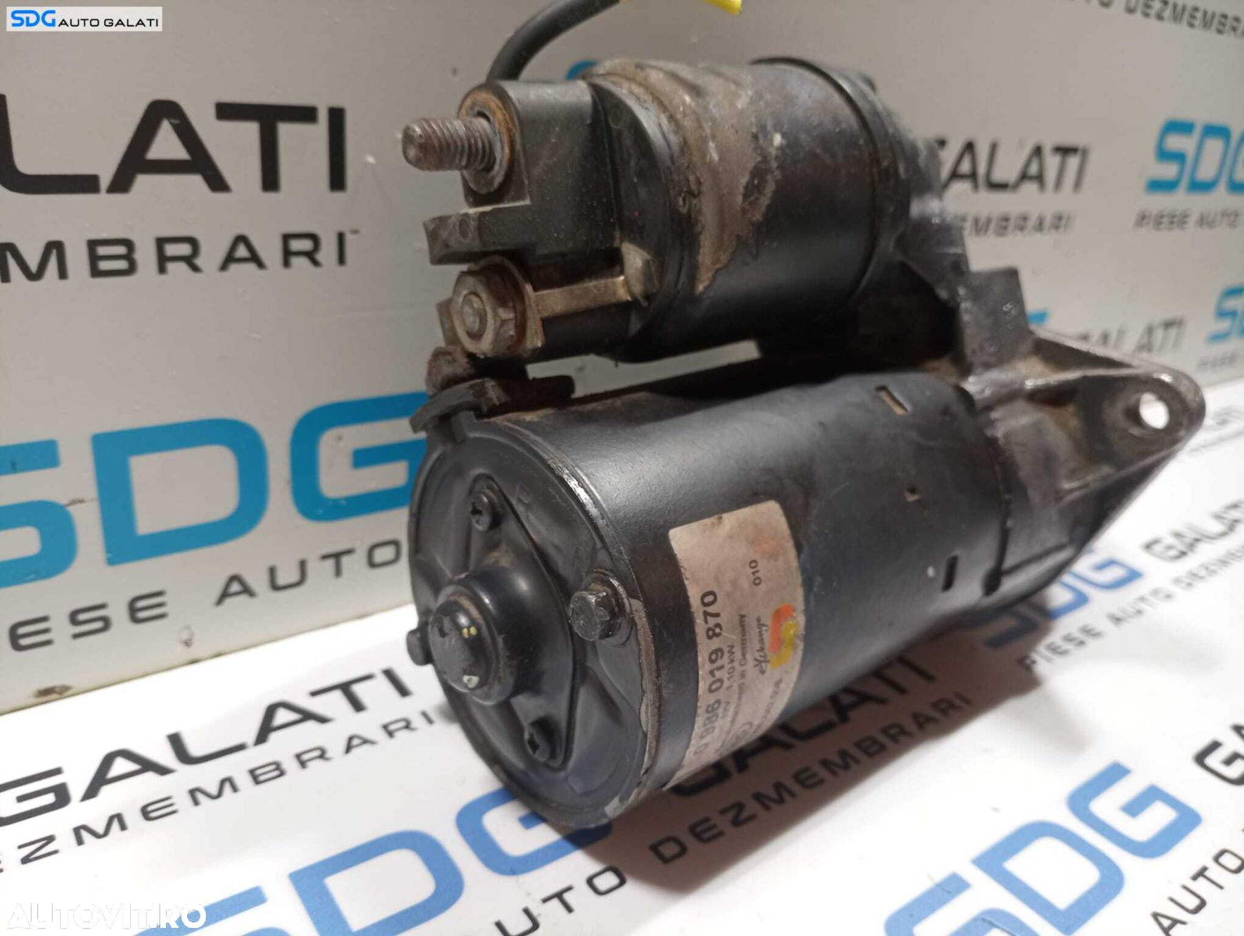 Electromotor cu 9 Dinti Caneluri Saab 93 9-3 1.8 2004 - 2015 Cod 0986019870 1005831153 [M3430] - 7