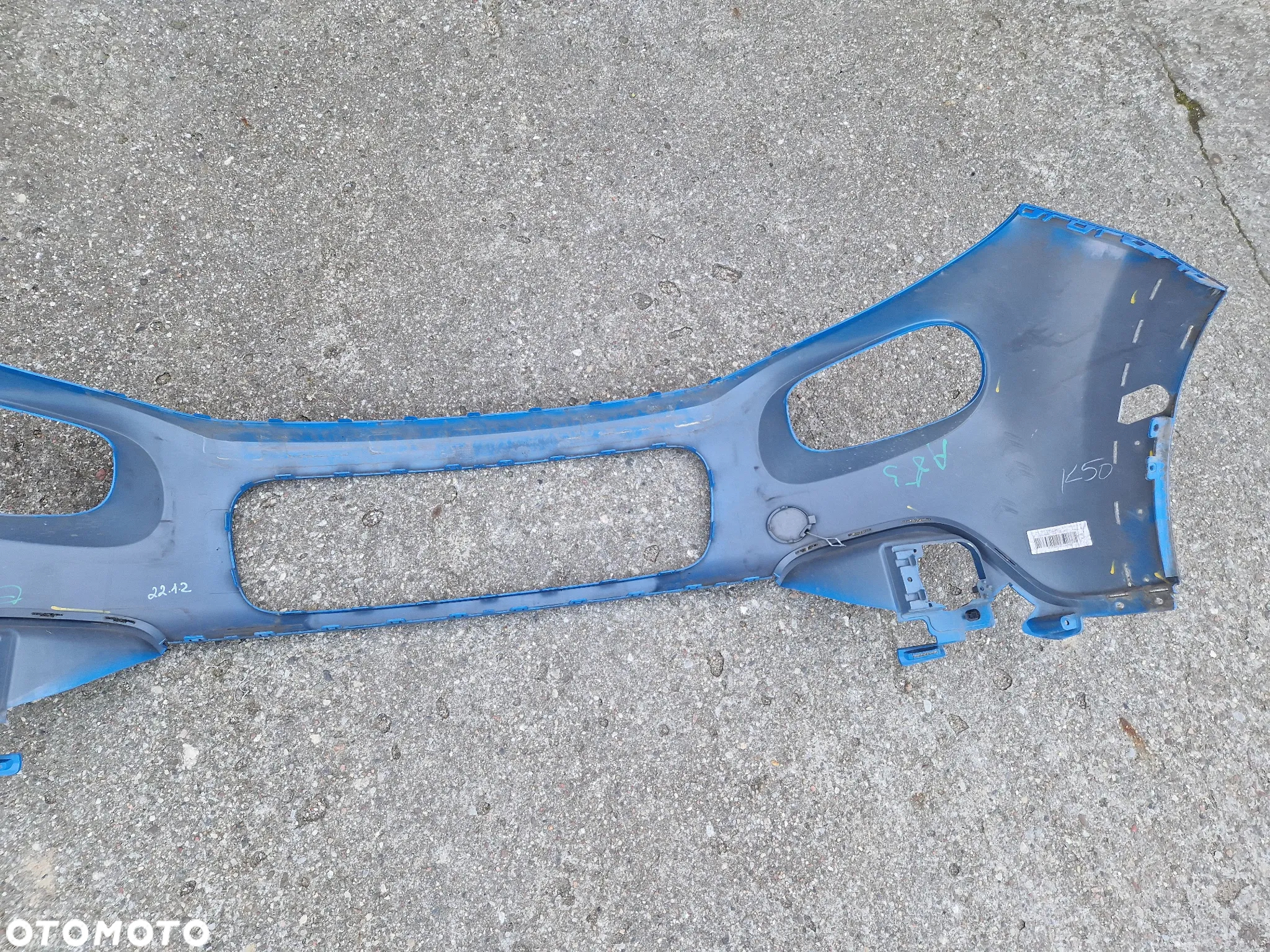 Citroen C3 III 16- zderzak przedni Cobalt Blue EJY - 5
