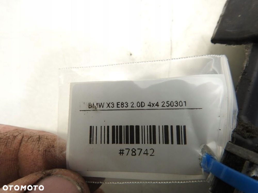 OSŁONA FILTRA KABINOWEGO BMW X3 E83 2.0 D 3404357 - 4
