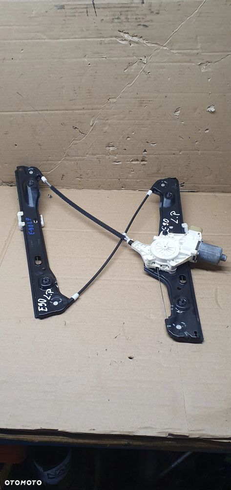 Mechanizm podnośnik szyby lewy przód BMW  E90 6927027 - 1