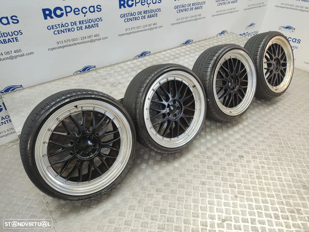 Conjunto Jantes 19 Originais VW Volkswagen Golf 4 5x100 8.5J ET351K8601025S - 5