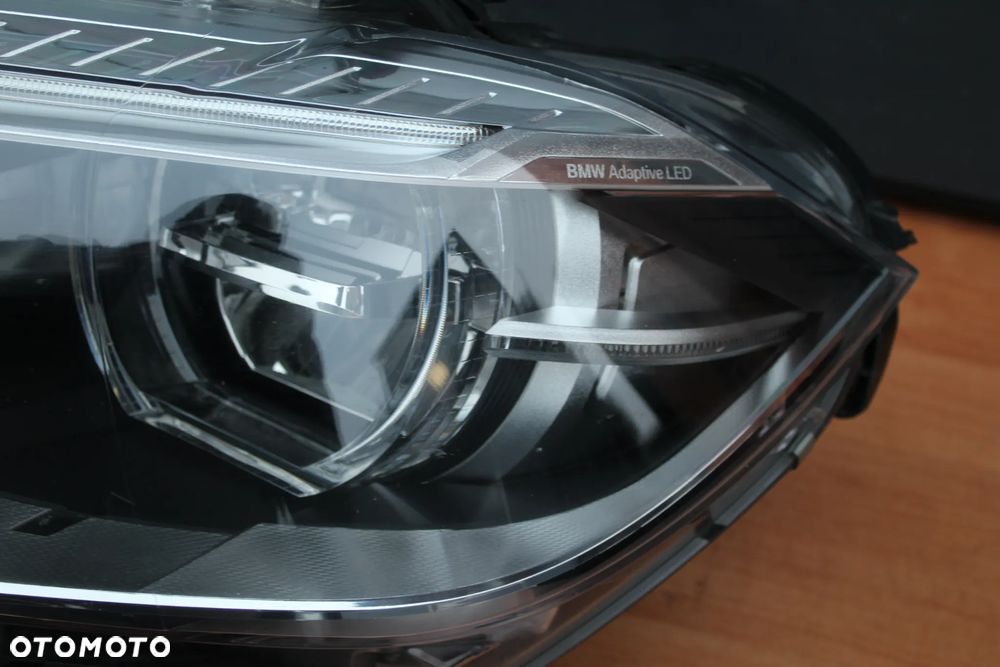 LAMPA LEWY PRZÓD PRZEDNIA LEWA ADAPTIVE LED BMW X5 F15 X6 F16 KOMPLETNA EUROPA ŁADNA ORYGINAŁ - 4