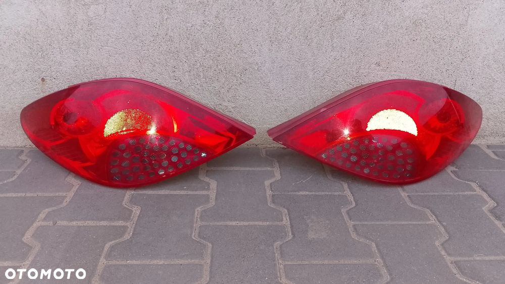 Lampy przód i tył Peugeot 207 - 2