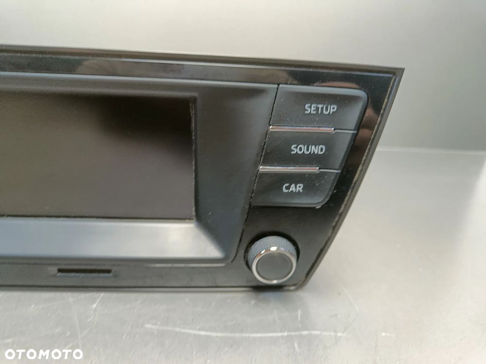 Radio Skoda Fabia 3 III Wyświetlacz Jednostka Czytnik 6V0035869D - 5