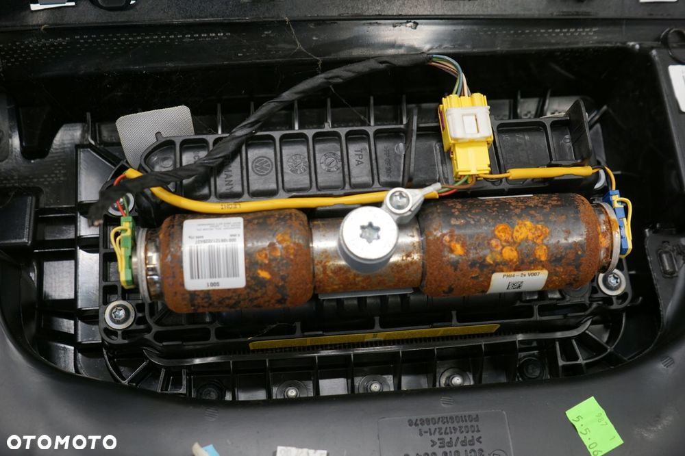 VW PASSAT B6 06R DESKA ROZDZIELCZA KOKPIT AIRBAG PASY 3C1857003QT - 5