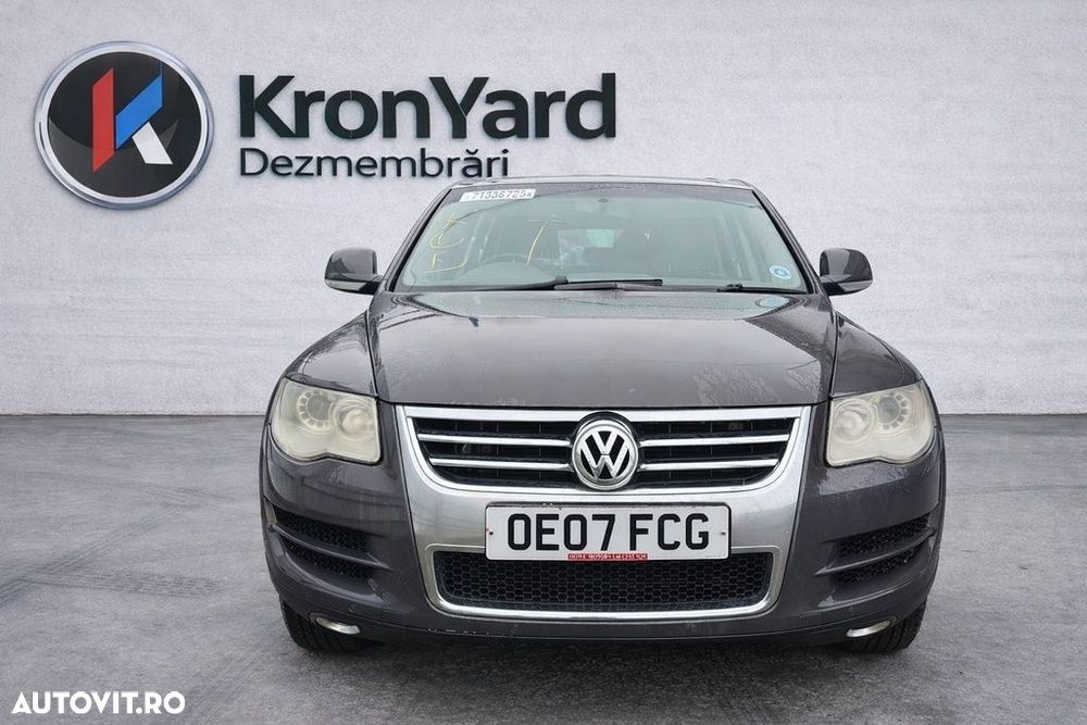 Oglinda dreapta Volkswagen Touareg 7L facelift 2007 - 2011 4 Usi GREY LR7M (1417) Cu ... - 4