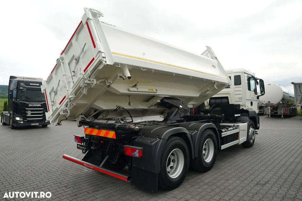 MAN TGS 26.400 / 6X4 / BASCULATOR DUBLĂ / HYDRODOLTA / AUTOMAT / EURO 6 - 9