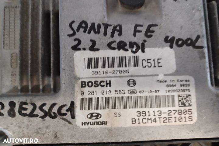 Calculator motor ECU 0281013583 - 2.2 CRDI 0281013583 - 2.2 CRDI Hyun - 2