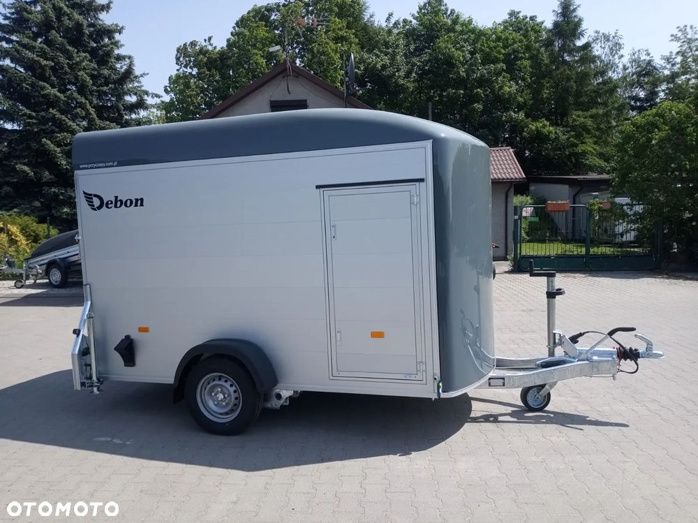 Debon Przyczepa zabudowana aluminiowa poliestrowa kontener furgon C400 Cheval Liberte Debon - 13