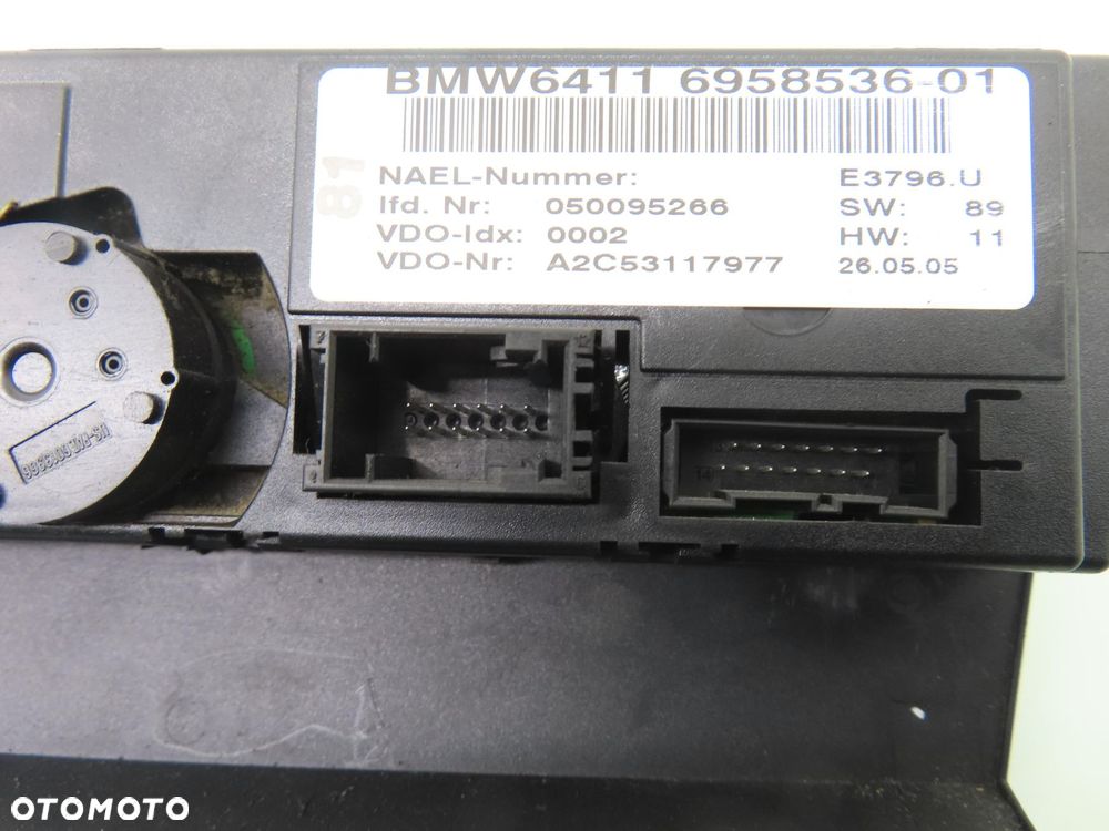 KLIMATRONIK BMW E90 695853601 - 2