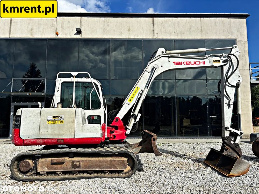 Takeuchi TB 175 MIDI-KOPARKA 2008R MTH: 5183 ! | Kubota KX080-3, KX080-4, Yanmar ViO75, ViO80, Komatsu PC78MR, PC78US, JCB 8080, 8085, JCB 86C-1, Caterpillar 307, 308C, 308D, Bobcat E80, E85, Volvo ECR88, Hitachi ZX75US, ZX85USB, Case CX75SR, CX80, Doosan DX80R, Terex TC75, Wacker Neuson 75Z3, EZ80, New Holland E80 - 3