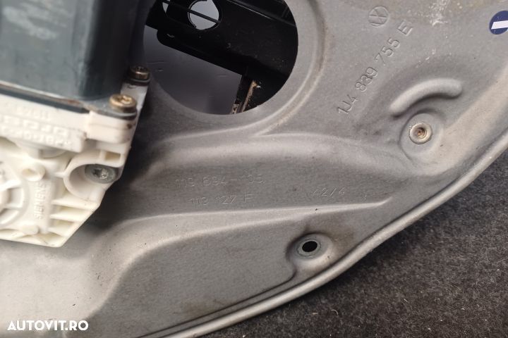 Macara geam spate stanga electrica 1J4839729H  119694-105 1J4839755E - 3