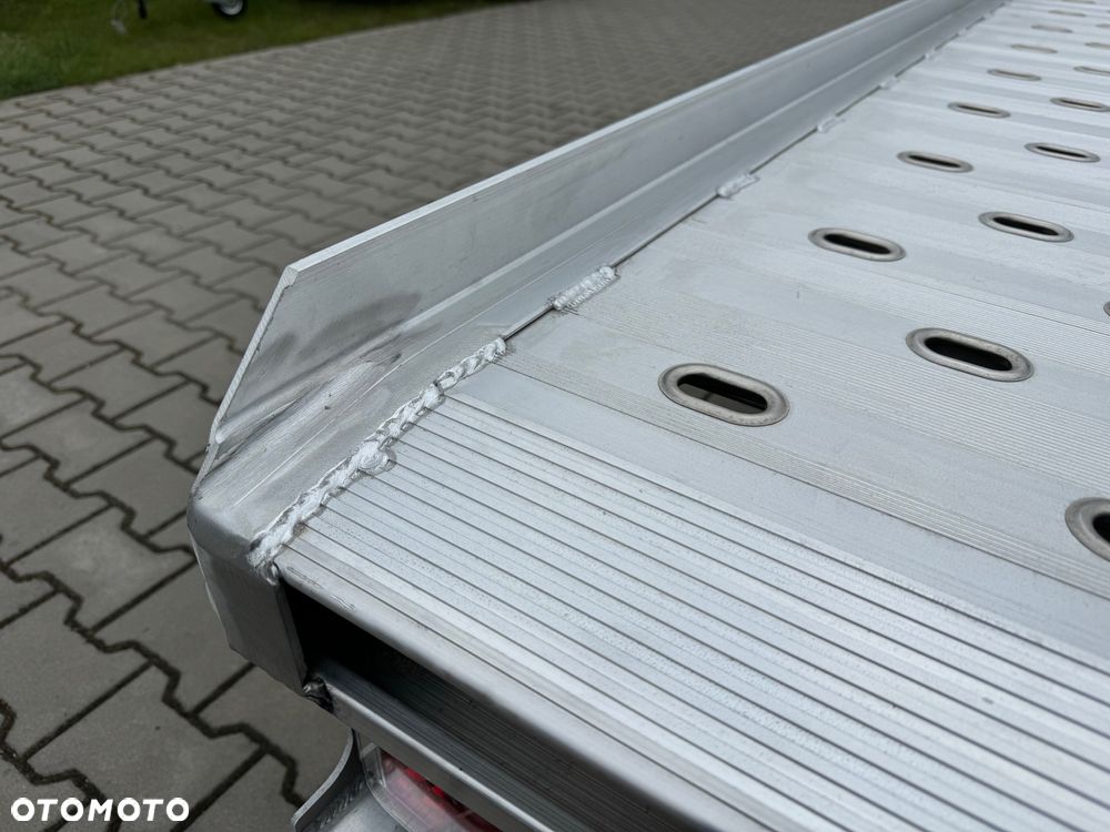 Gromex laweta aluminiowa | 850x210cm | DMC 3500kg | platforma na 2 auta | 3 osie AL-KO | OŚWIETLENIE LED - 20