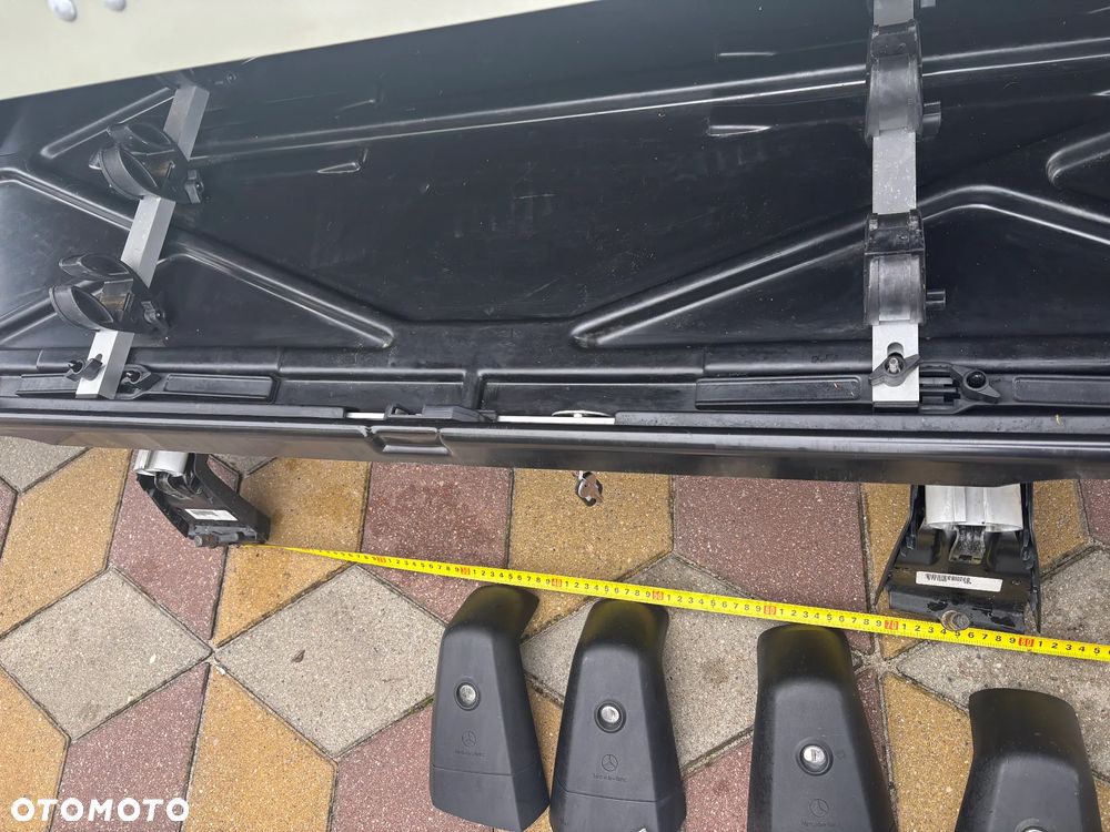 Bagażnik Trumienka Box na narty Mercedes W222 - 6