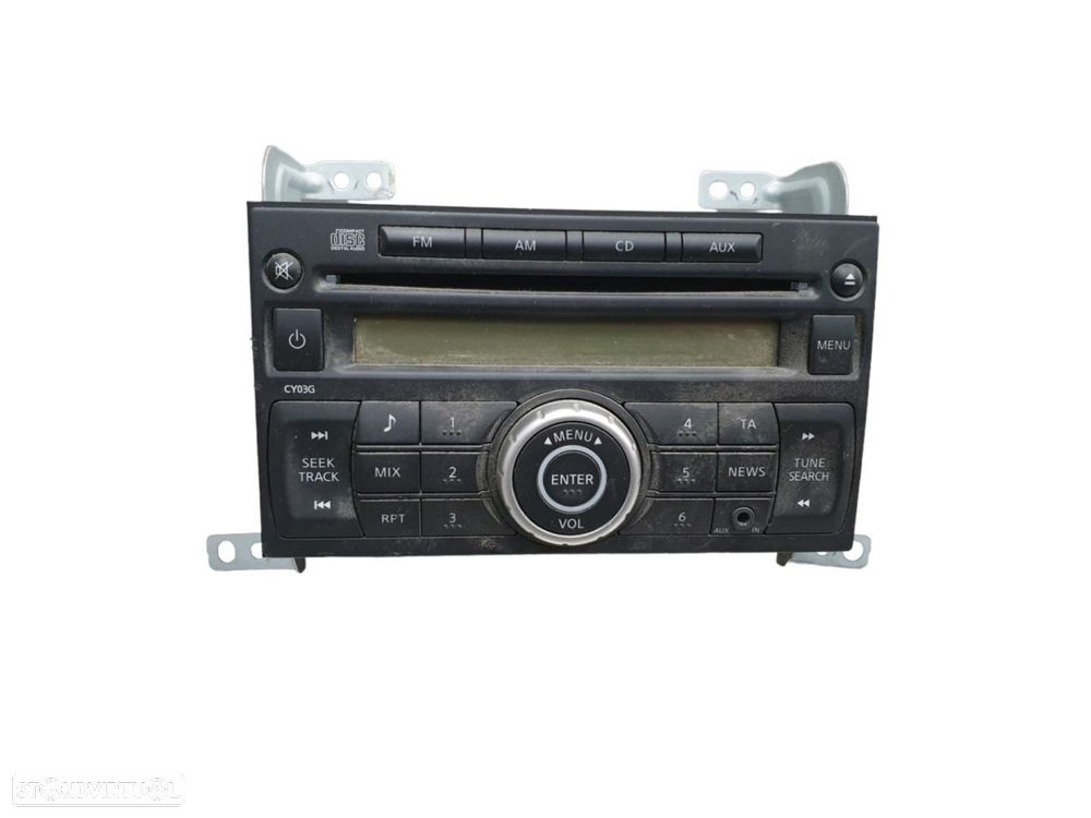 SISTEMA DE ÁUDIO RÁDIO CD NISSAN JUKE F15E - 1