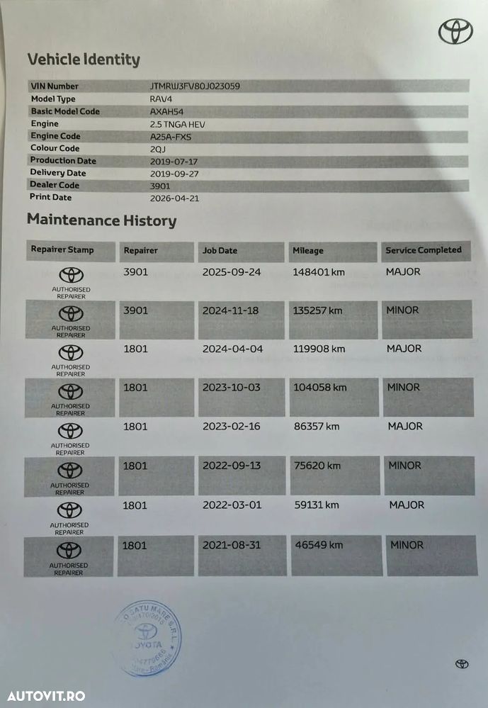 Toyota RAV4 2.5 VVT-iE 4x4 Luxury - 37