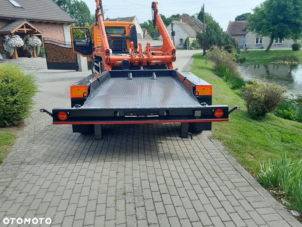 MAN TGM 18.340 / EURO 6 / MEILLER AK 12LT PILOT / bramowiec MULDA / KONTENER PRZYCZEPKA PRZYCZEPA DO BRAMOWCA GEORG - 5
