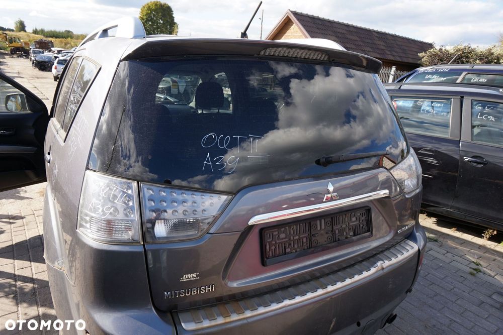 KLAPA BAGAŻNIKA TYLNA OUTLANDER II SUV A39  SZARY MITSUBISHI 2006-2012 - 2