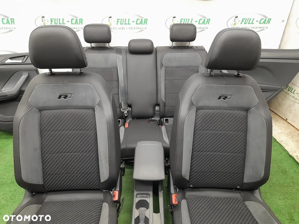 VW T-CROSS 20R R-LINE TAPICERKA SKORA FOTELE FOTEL BOCZEK - 3