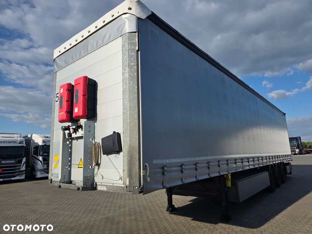 Schmitz Cargobull SCB S3T STANDARD FIRANKA OŚ PODNOSZONA , PALECIARKA Z DE MAŁY PRZEBIEG !!! - 9