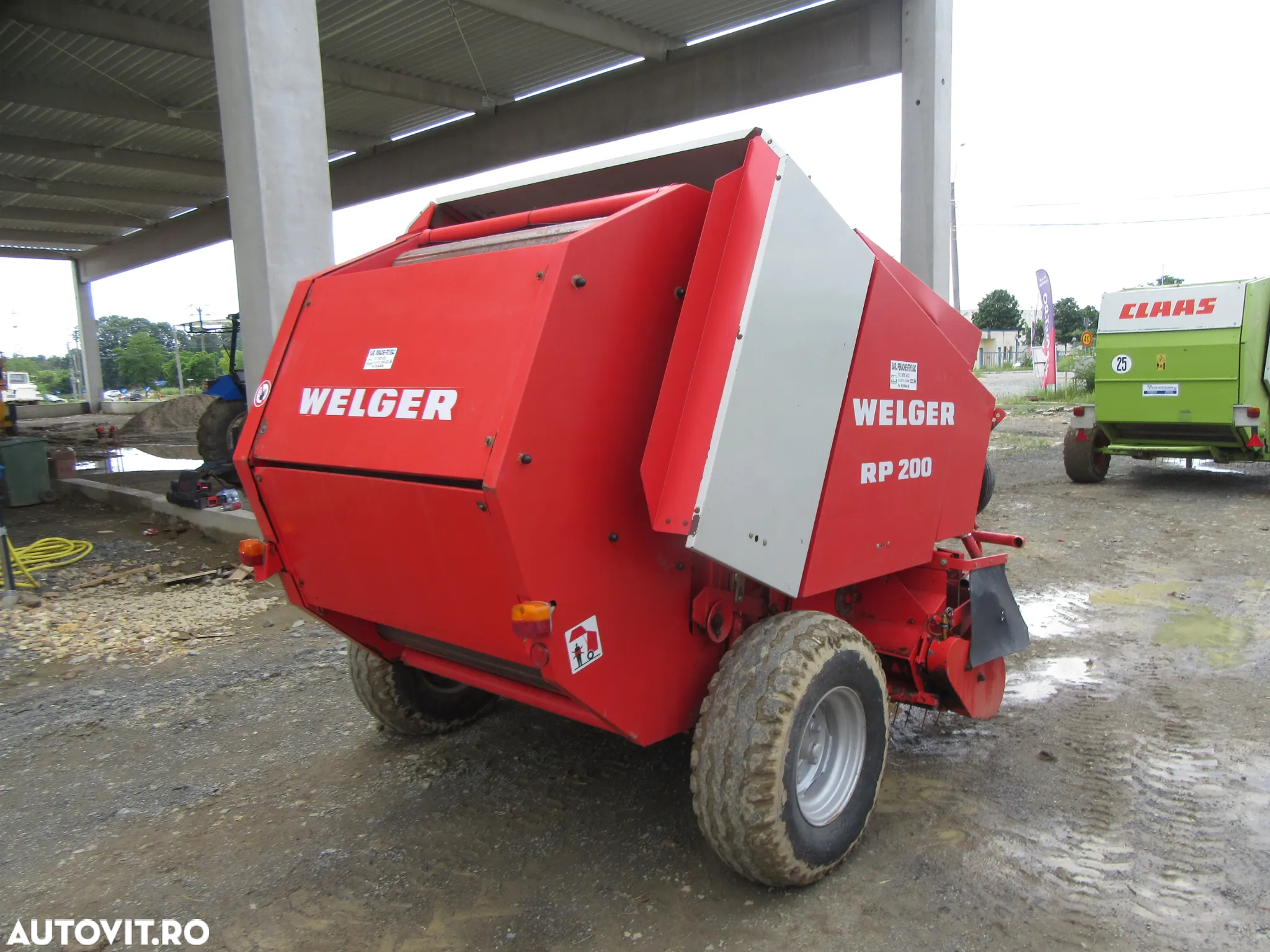 Alta Presa de Balotat Welger RP 200 - 8