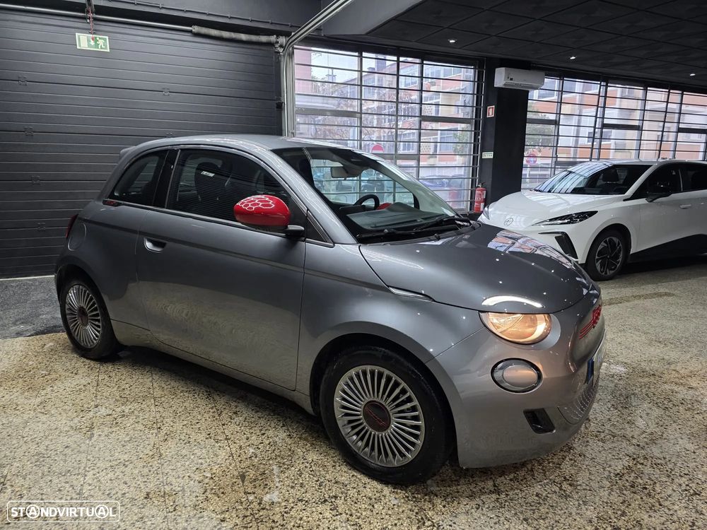 Fiat 500e 23,8kWh Red - 1