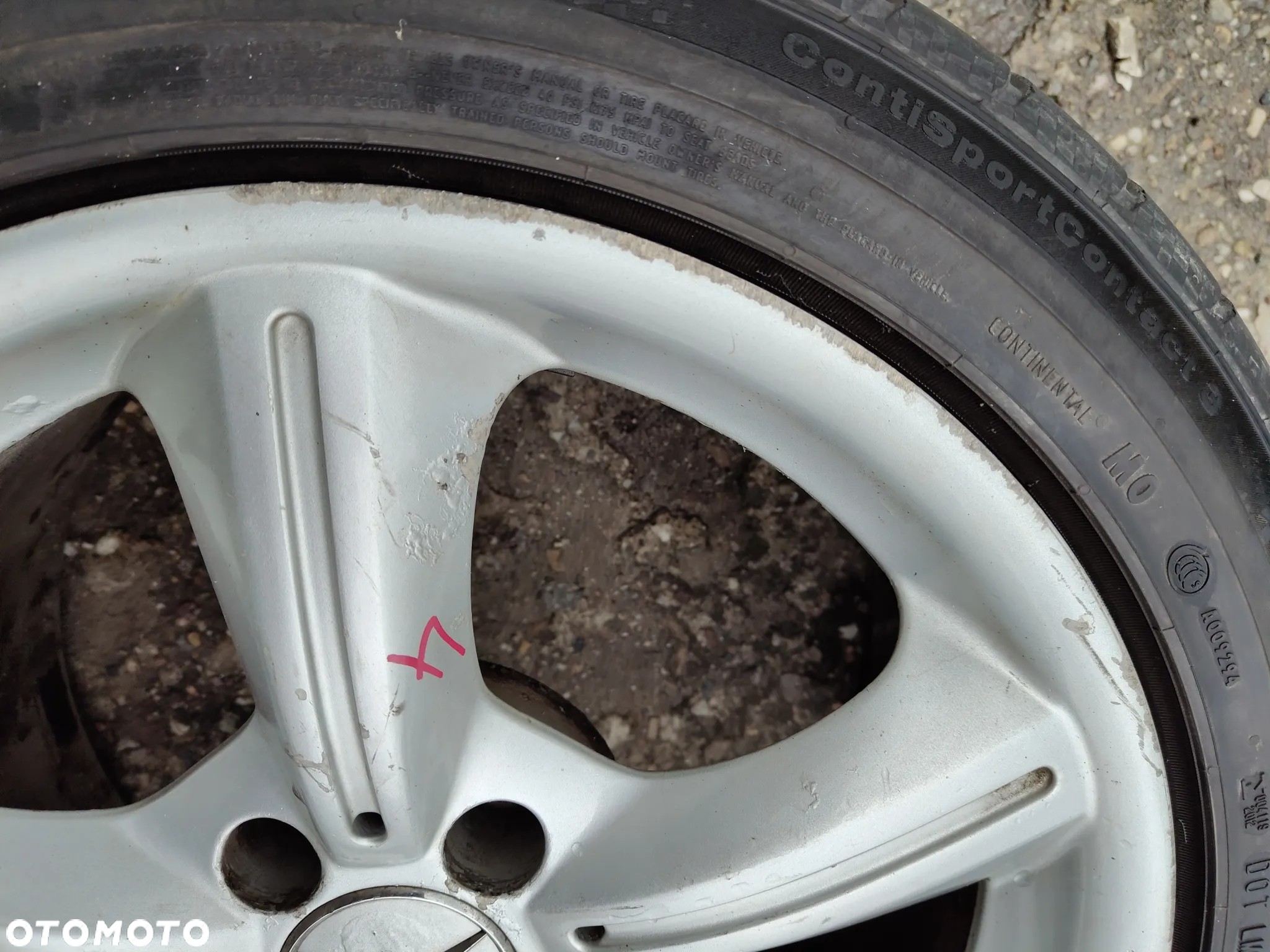 MERCEDES SLK 171 Felga aluminiowa Oryginał 17 1714011302 - 11
