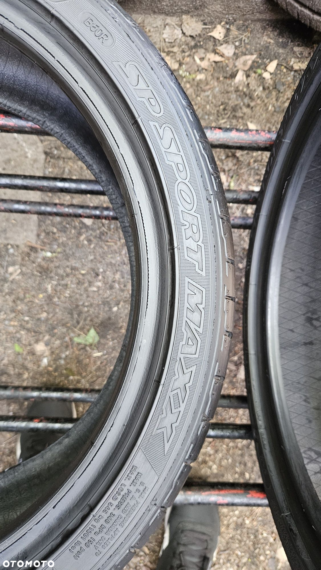 opony używane 215/40R17 Dunlop SP Sport maxx - 6