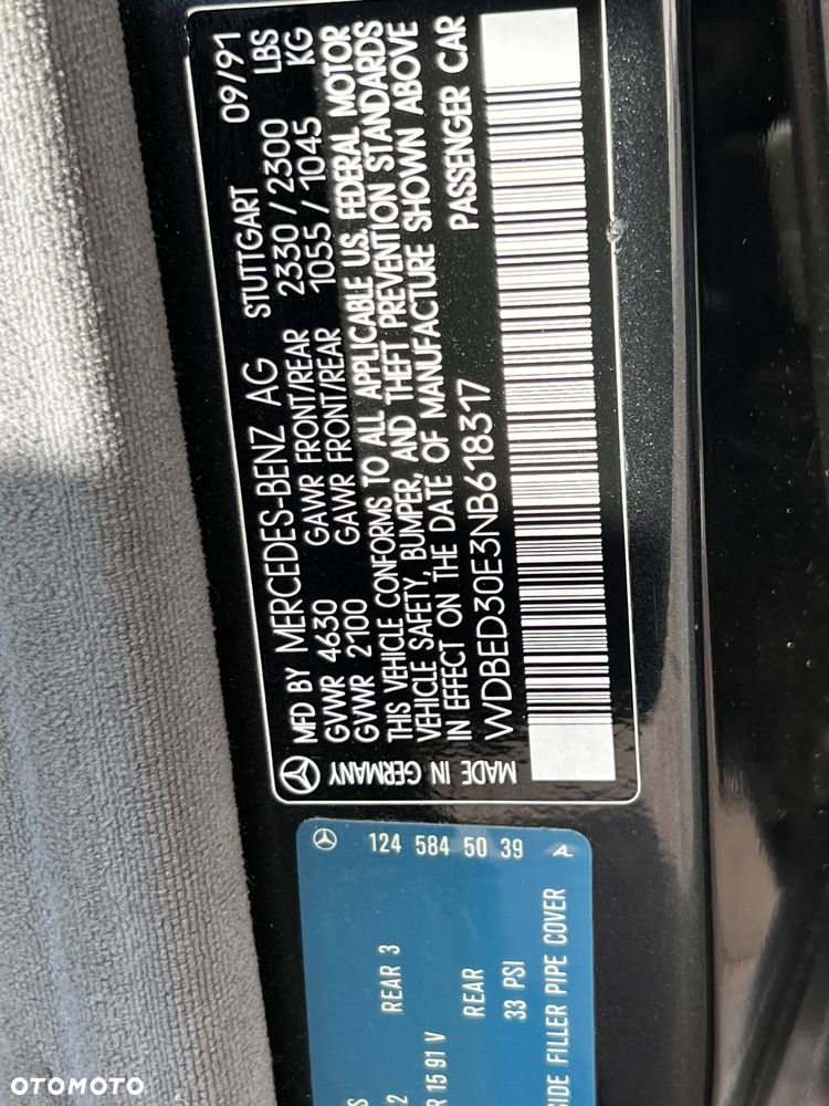 Mercedes-Benz W124 (1984-1993) - 15