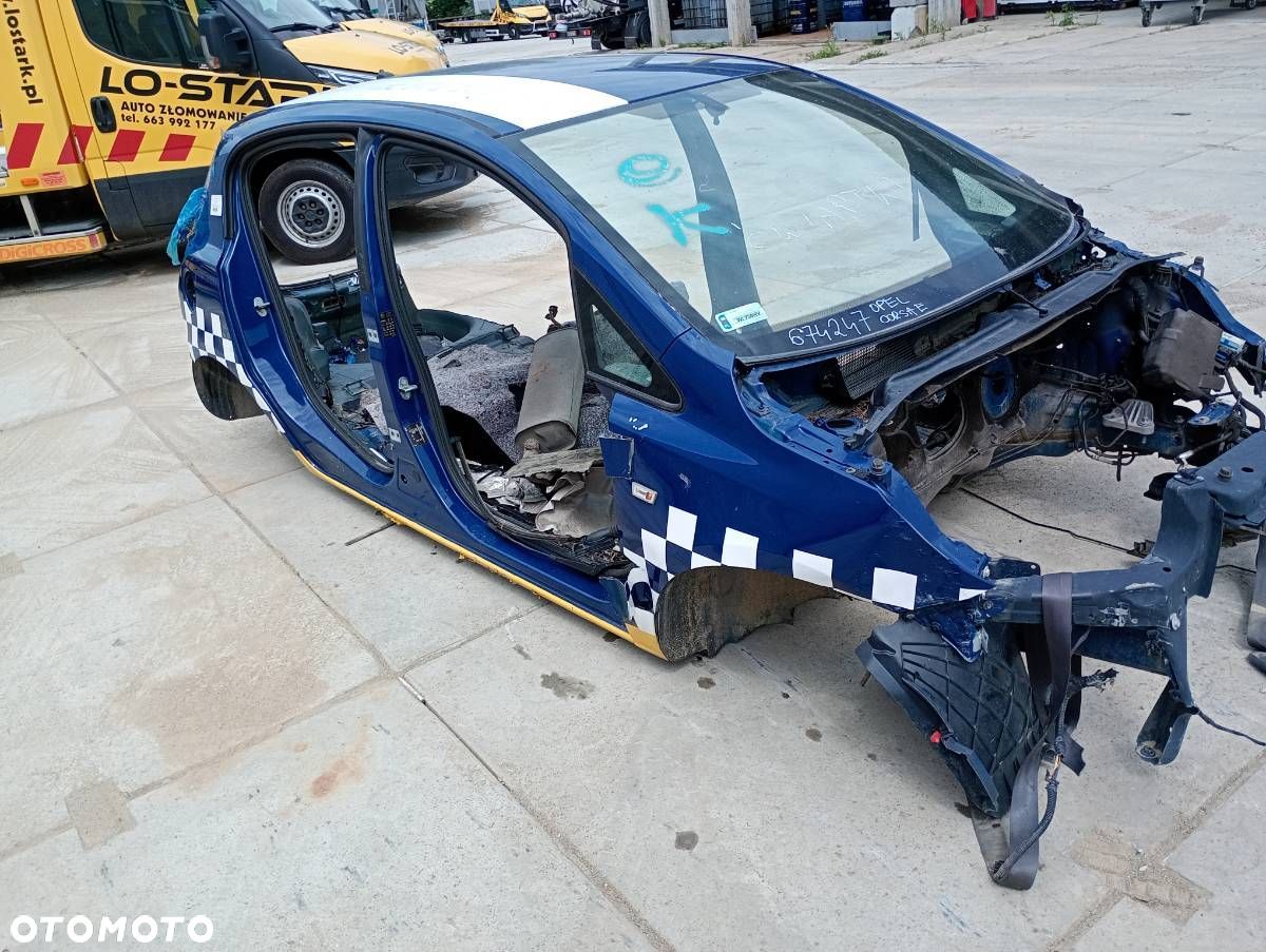 KAROSERIA ĆWIARTKA BŁOTNIK TYŁ  PRAWY PRÓGI PODŁUŻNICA LEWA - 999.00 PLN - OPEL CORSA E (X15) - 1