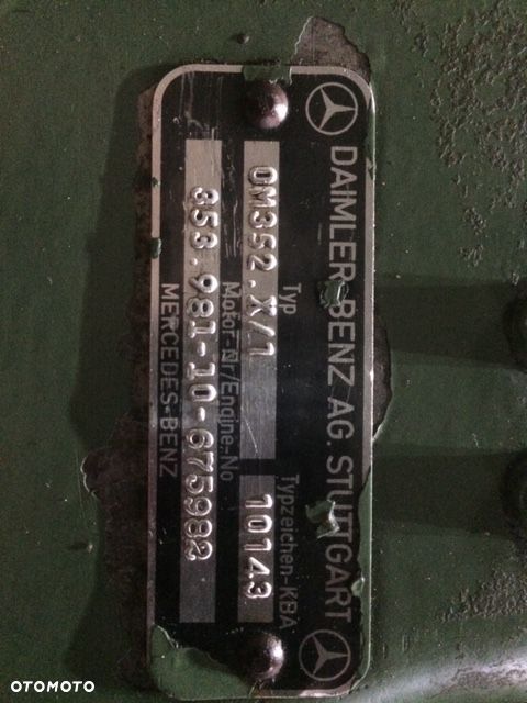 Mercedes om352 [CZĘŚCI] - 1