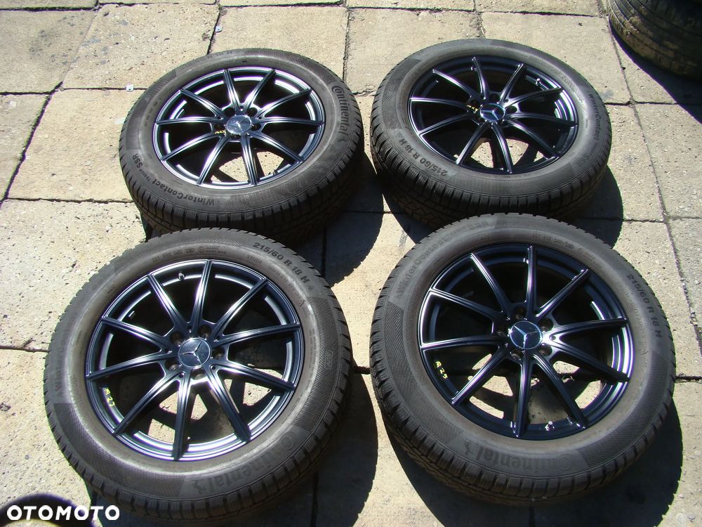 a29 5x112 Mercedes Benz GLA H247 GLB X247 6,5Jx18 215/60 zima czujniki TPMS