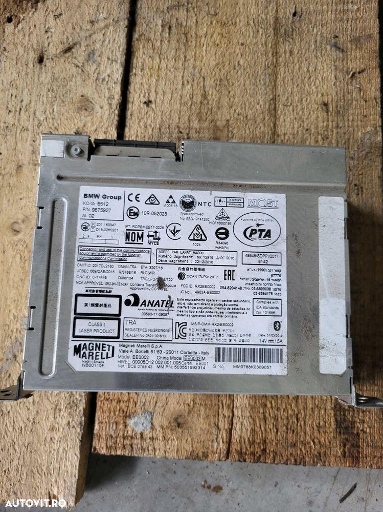 Unitate navigatie f20,f21,f30,f34,f32,f3e f36,x1 f48,cod 65129875927 - 1