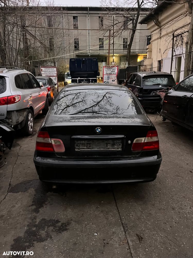 Dezmembrez Bmw 320D seria 3 E46 150CP manual negru 204D4 SCHWARZ 2 - 6
