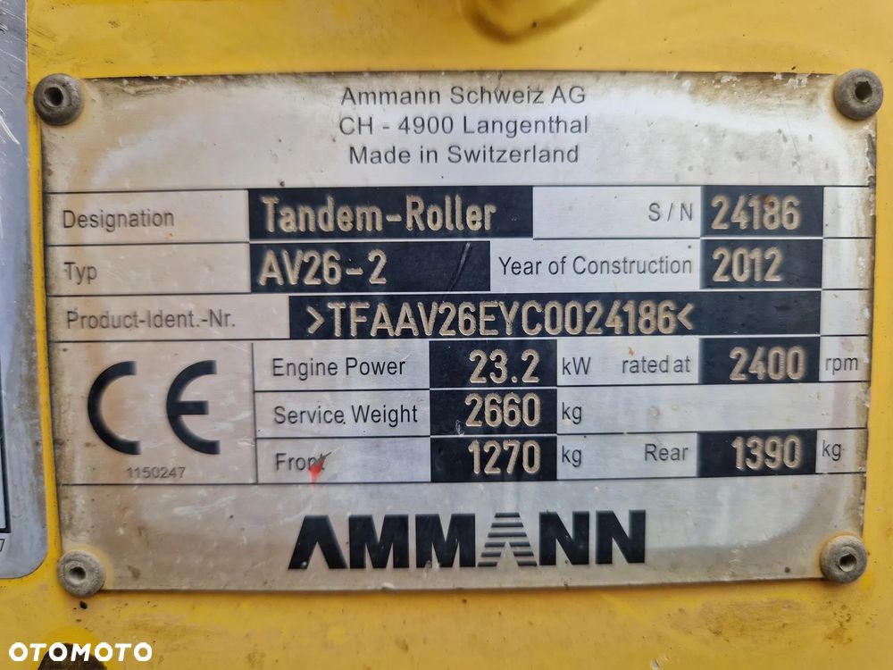 Ammann AV 26 - 2 - 9