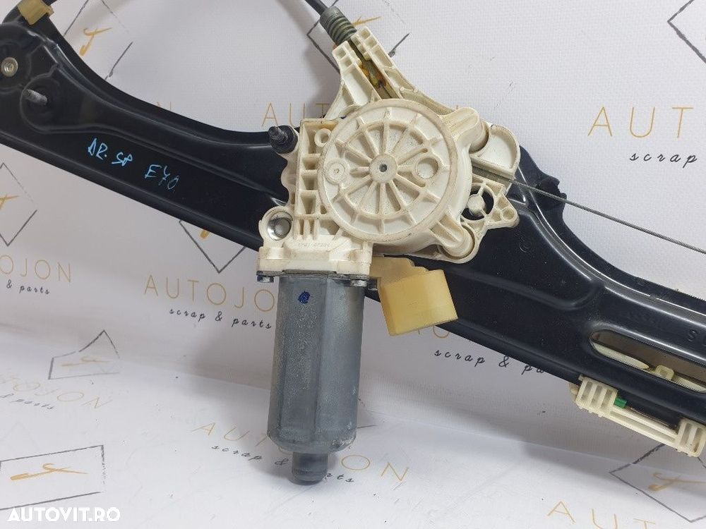 Macara cu motoras geam usa dreapta spate BMW X5 II E70 2006 - 2013 7137030S - 2