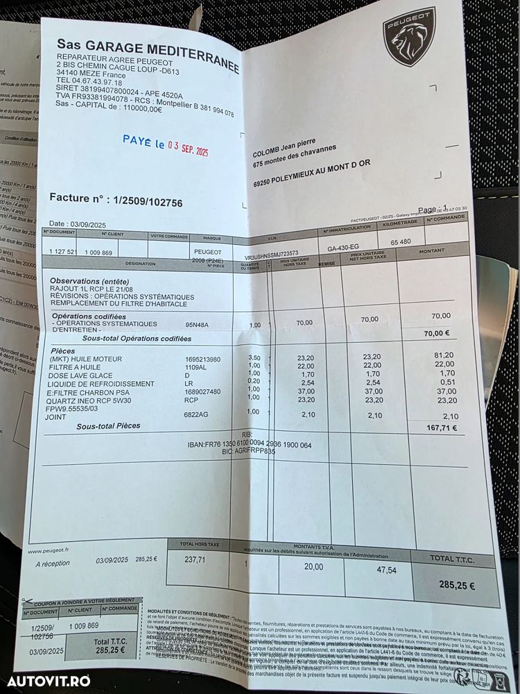 Peugeot 2008 PureTech 130 EAT8 GT Pack - 33