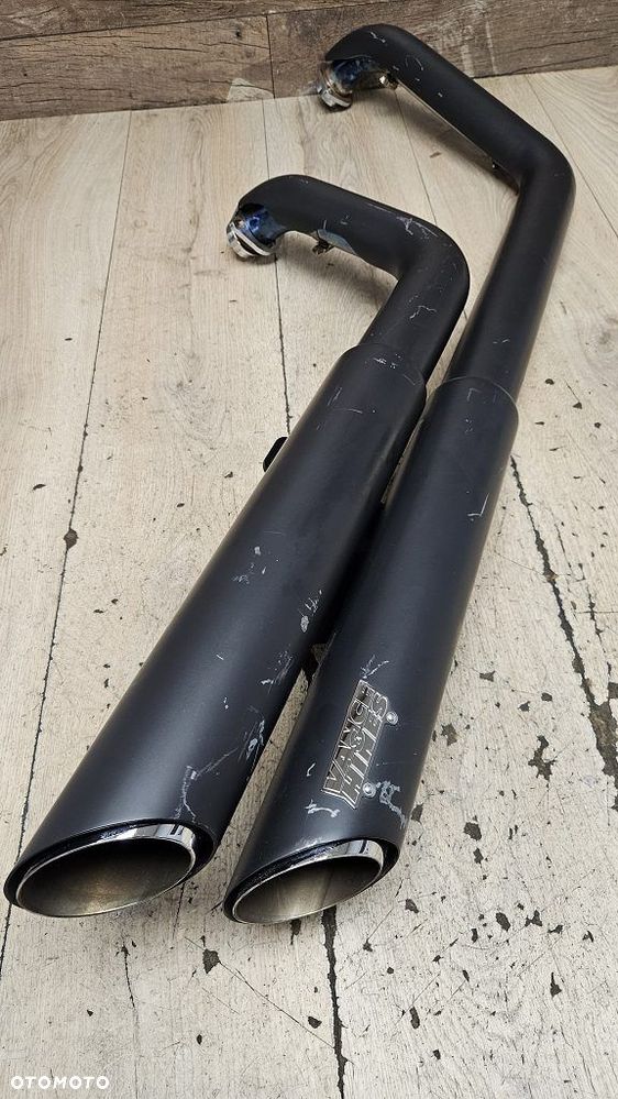 Tłumik basowy Vance Hines Slash Staggered Black Kawasaki VN900 Vulcan - 11