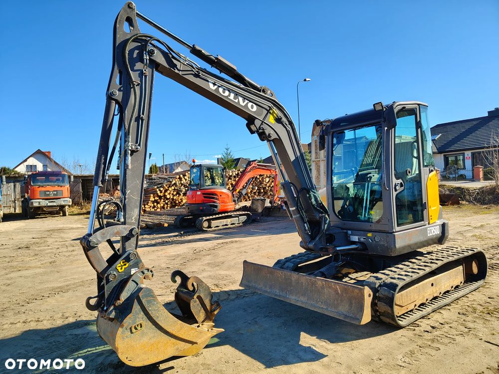Volvo ECR ECR50D SZYBKOZŁĄCZE HYDRAULICZNE VERACHTERT DŁUGIE RAMIE  SEKCJA - 7