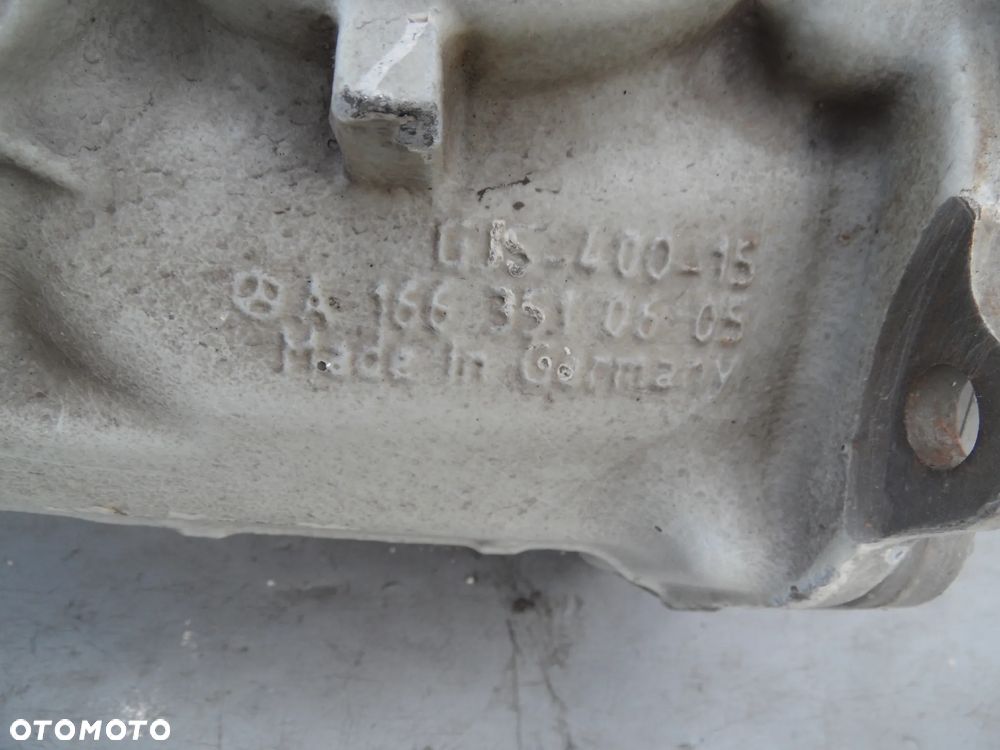 MOST TYŁ TYLNY MERCEDES ML GL W166 X166 3.27 - 4
