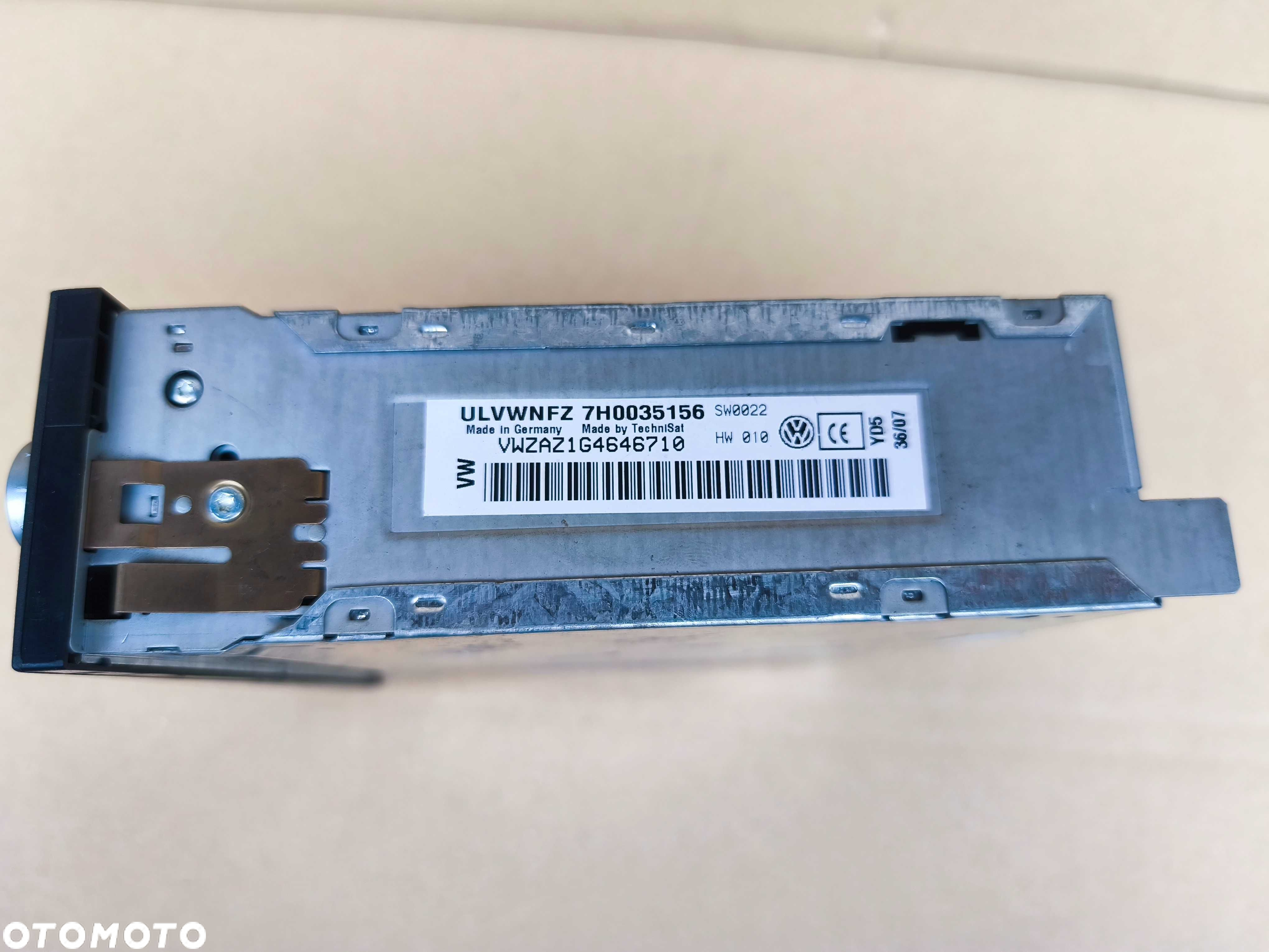 VW T5 radio radioodtwarzacz idealny 7H0.035.156 - 5