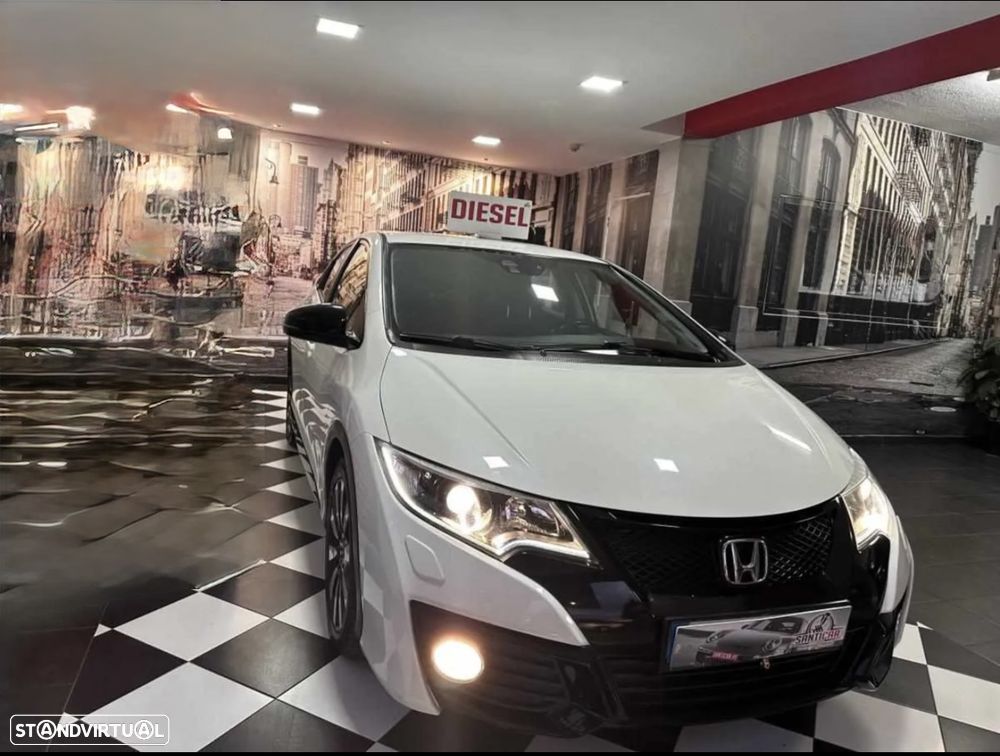 Honda Civic 1.6 i-DTEC Elegance Connect Navi+ADAS - 1