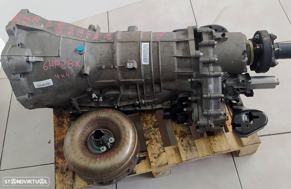 peças Motor Bmw X3 35D bi-turbo 286cv M57 bloco aluminio E87 306D5 caixa velocidades 6HP-28x - 11