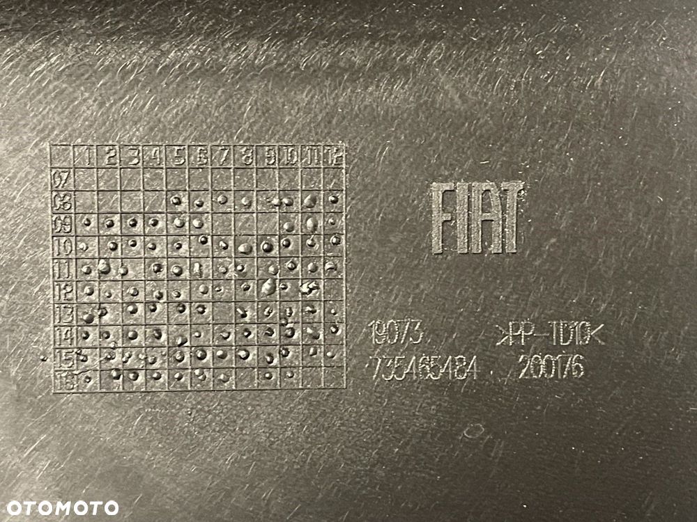 NOWY ORYGINALNY ZDERZAK PRZEDNI PRZÓD FIAT 500 ABARTH 07-15 735465484 - 11