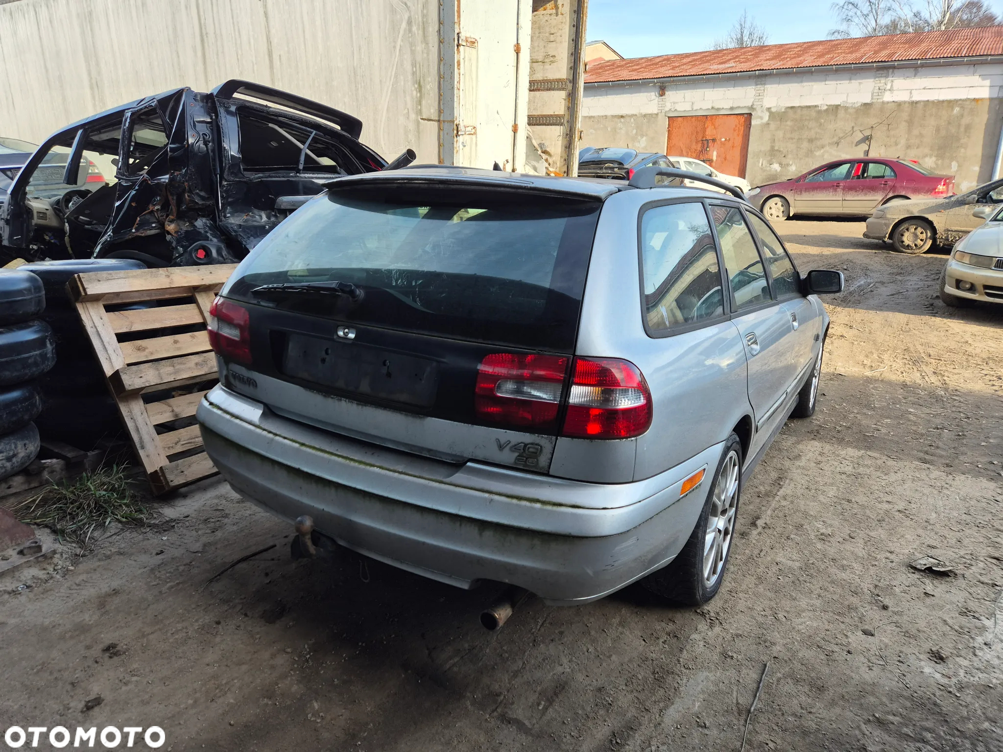 volvo v40 lift maska zderzak lampa grill błotnik drzwi zbiornik paliwa szyba lusterko klamka klapa - 3