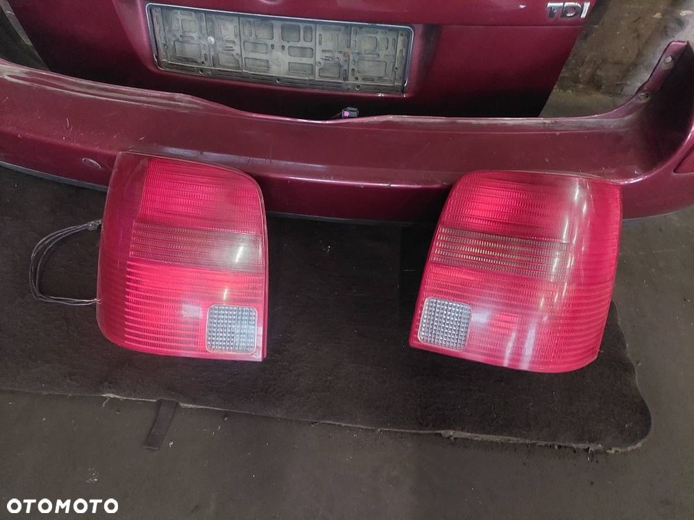 KOMPLETNY TYŁ KLAPA BAGAŻNIKA ZDERZAK TYŁ LAMPY PASSAT B5 KOMBI LB3Y - 2